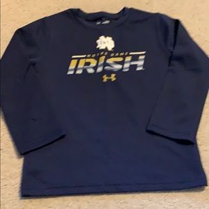 Notre Dame Under Armour waffle